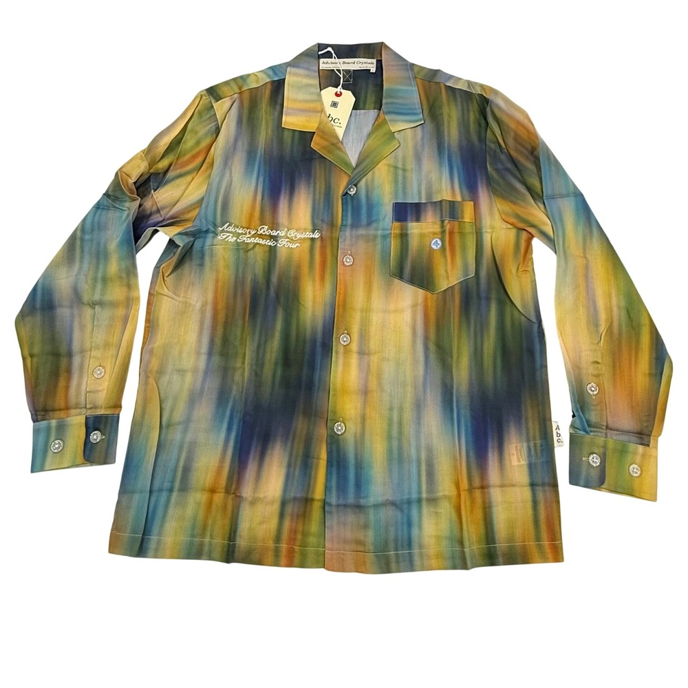 Advisory Board Crystals Marvel Fantastic Four Multi Color Button Down Shirt L